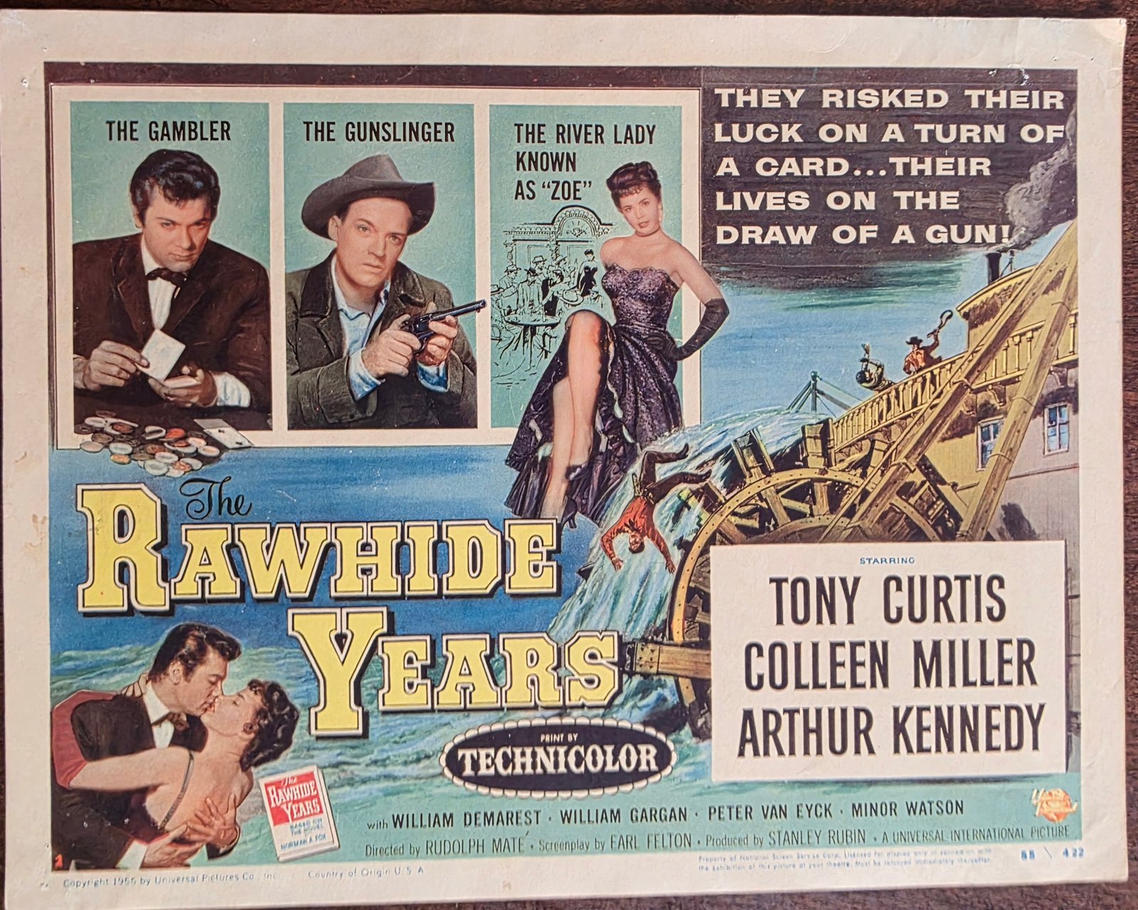 The Rawhide Years — Lobby Card Set